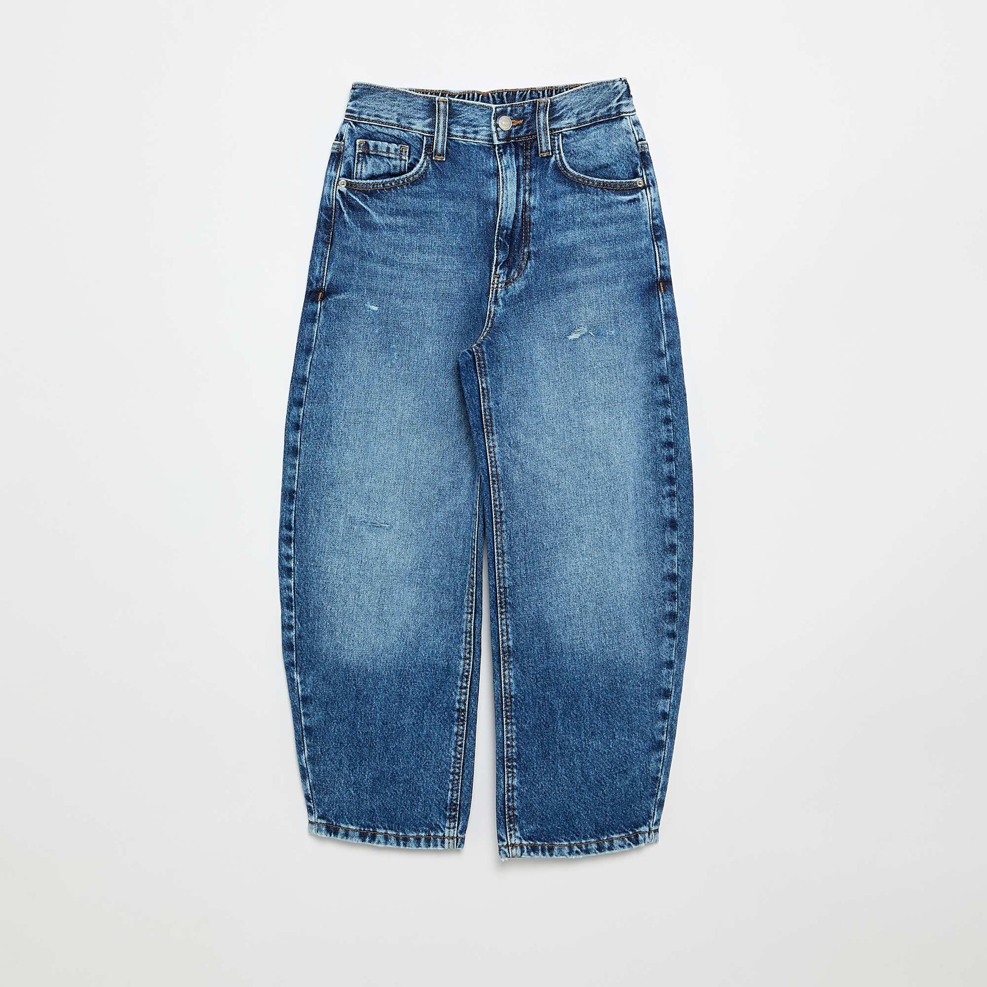 Pantalon en jean large BLEU