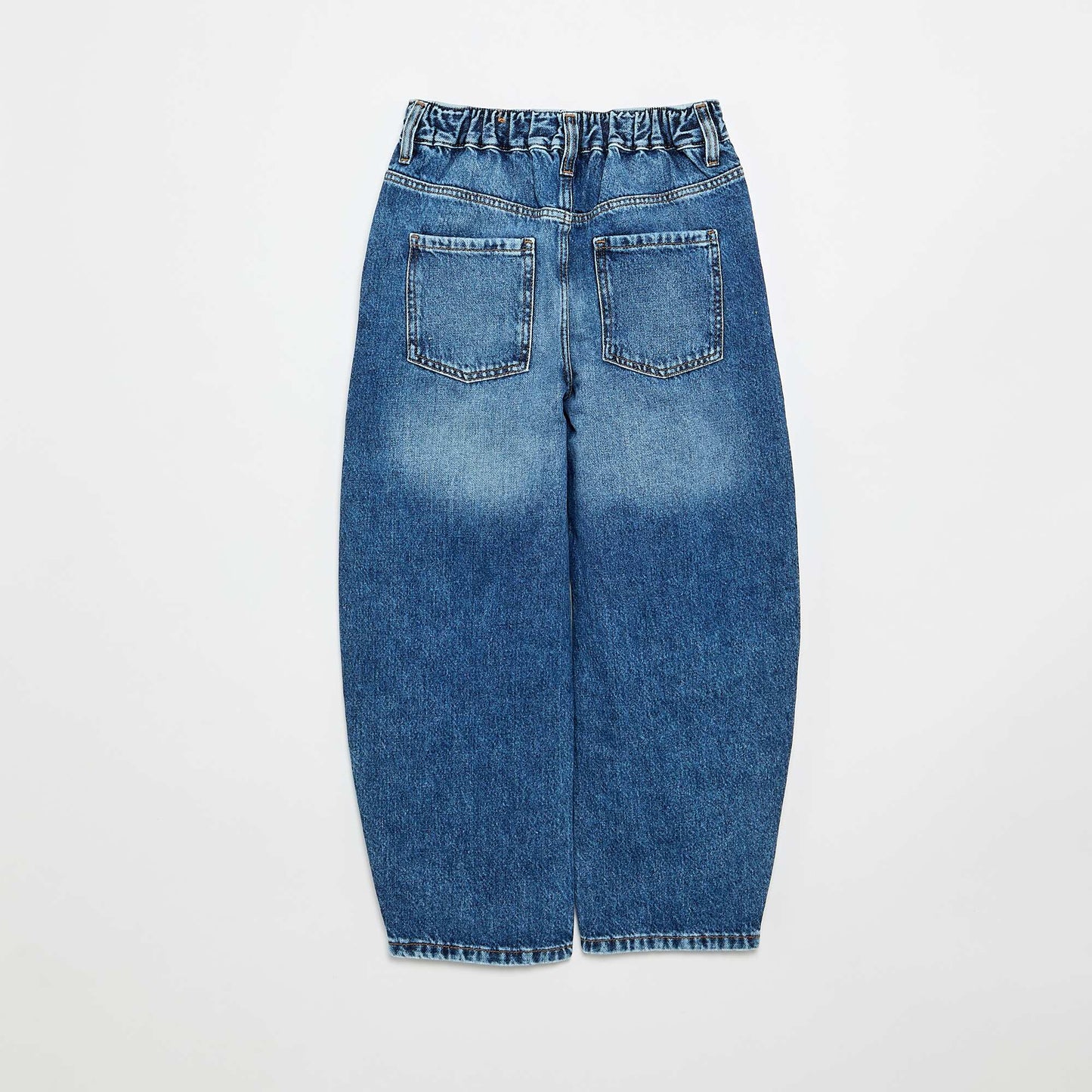 Pantalon en jean large BLEU