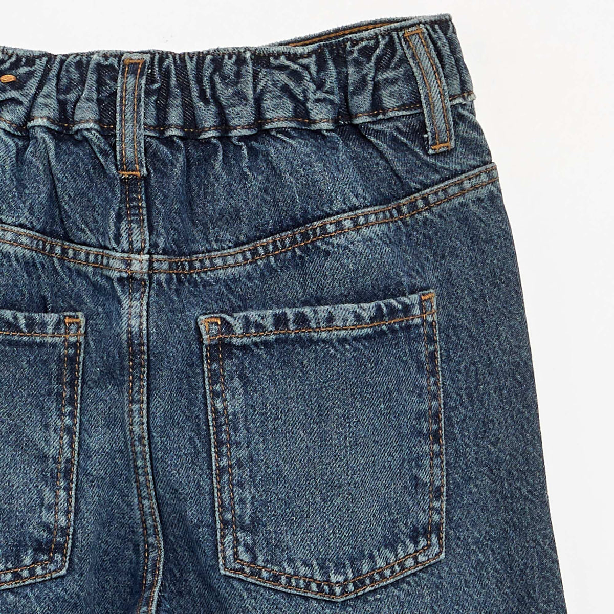 Pantalon en jean large BLEU