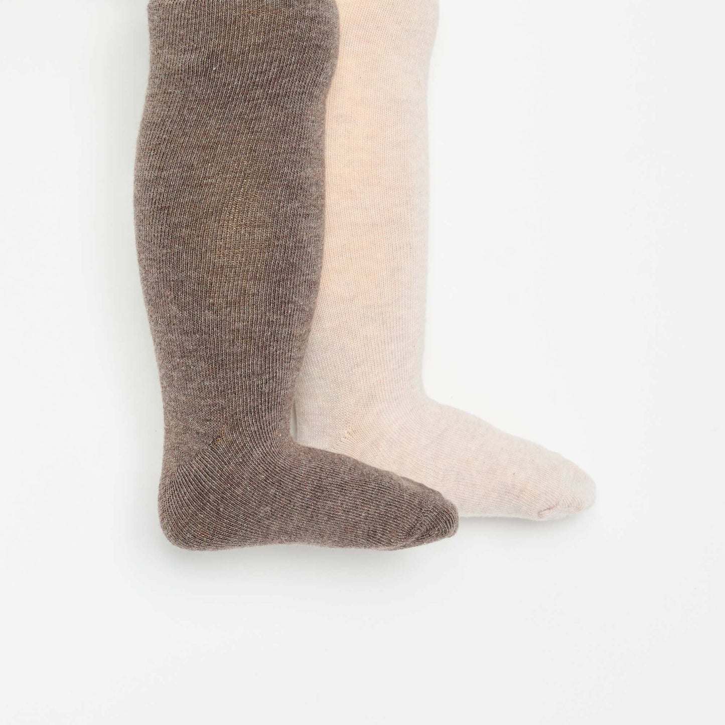 Lot de 2 paires de collants MARRON