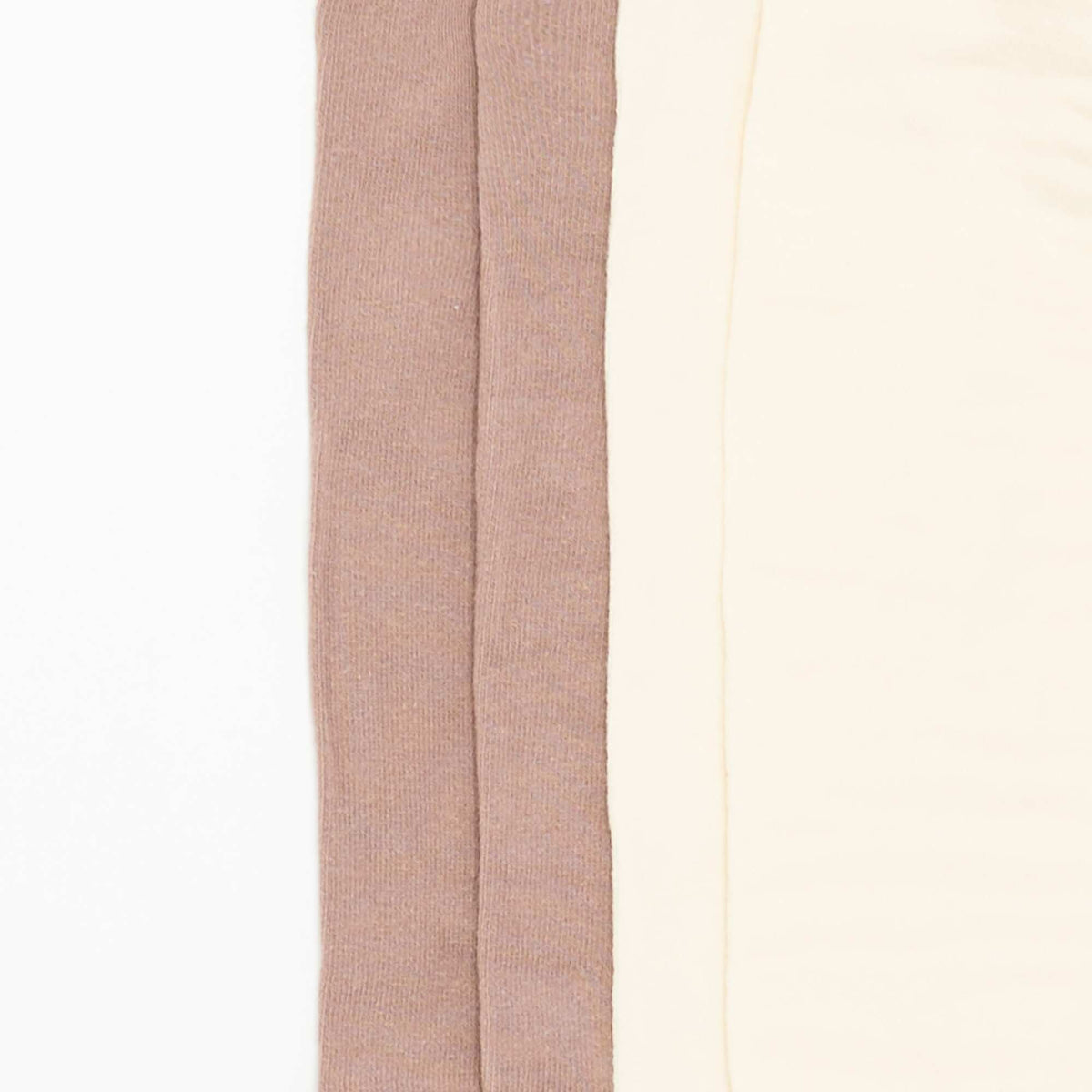 Lot de 2 paires de collants unies BEIGE