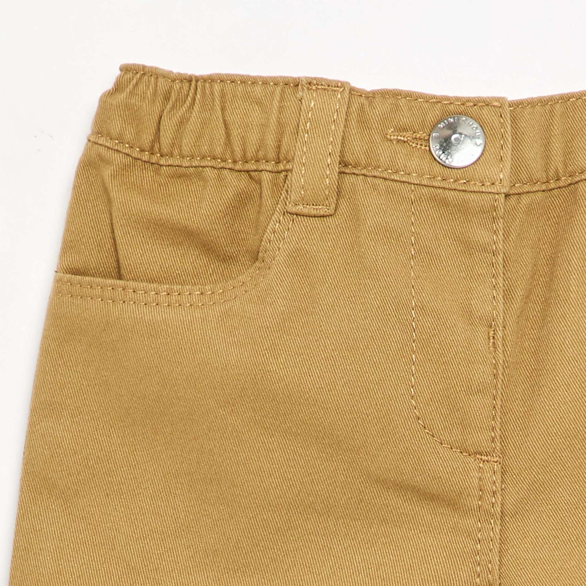 Pantalon uni base volantée VERT