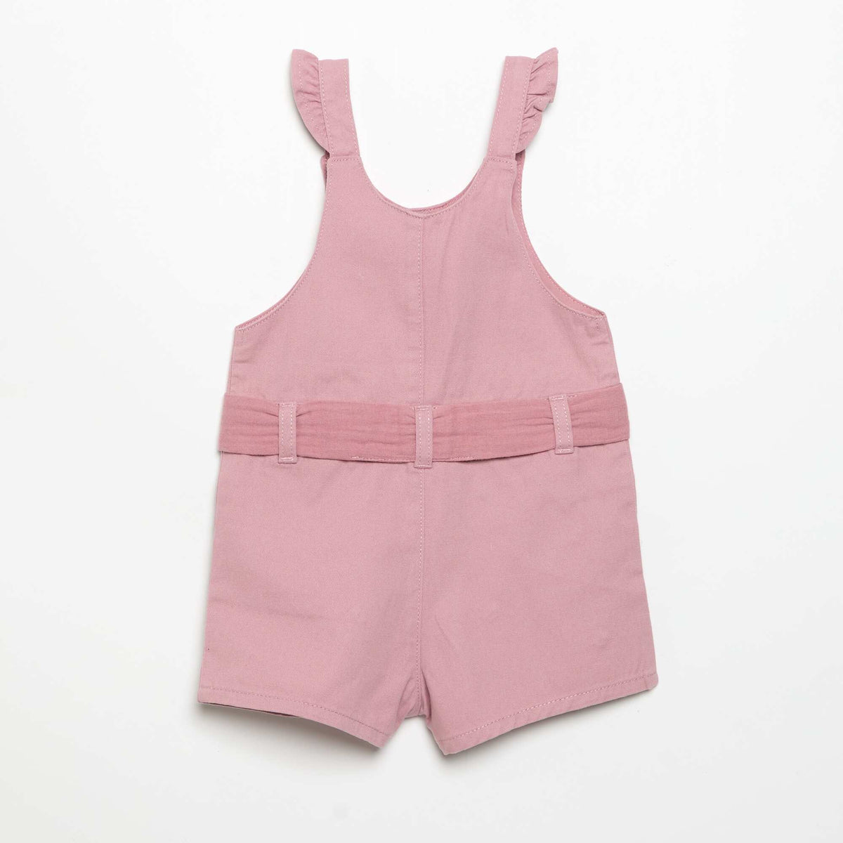 Combinaison short avec broderies ROSE