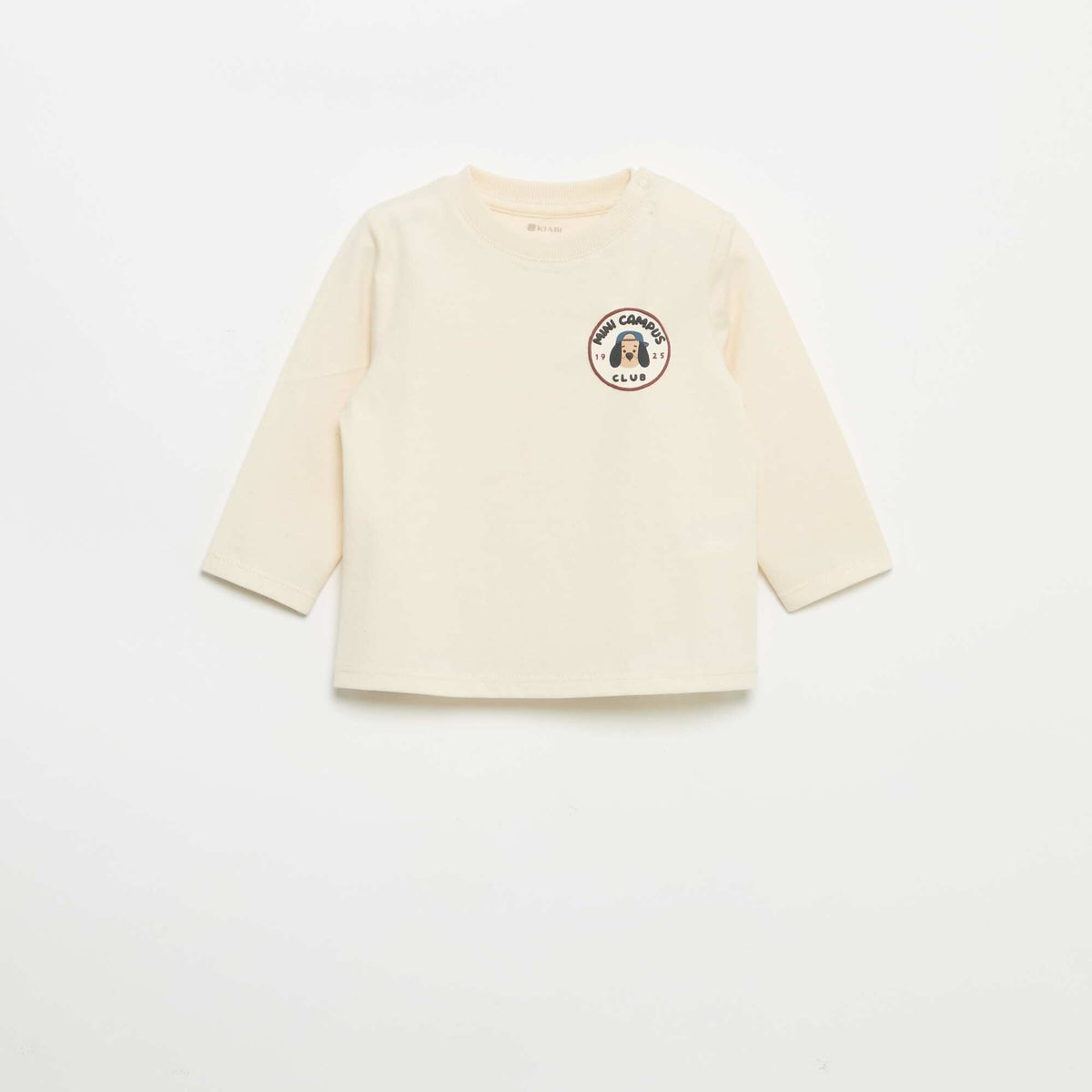Lot de 2 T-shirts à manches longues MARRON