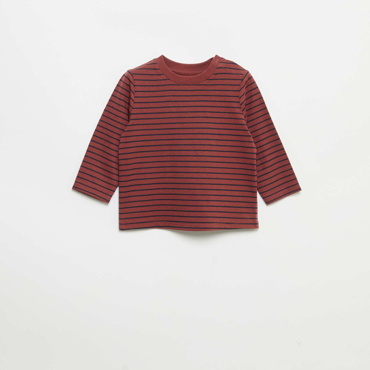 Lot de 2 T-shirts à manches longues MARRON