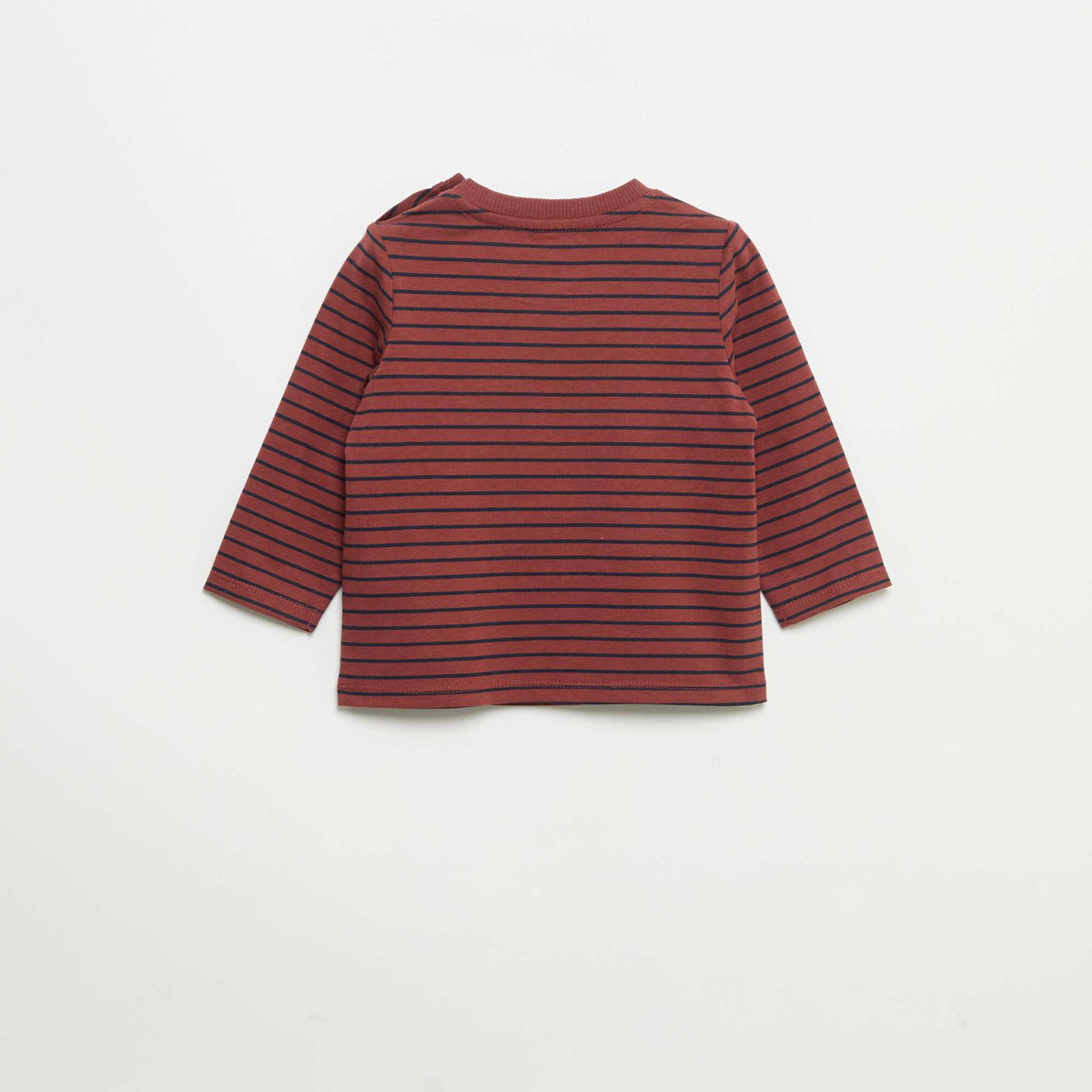 Lot de 2 T-shirts à manches longues MARRON