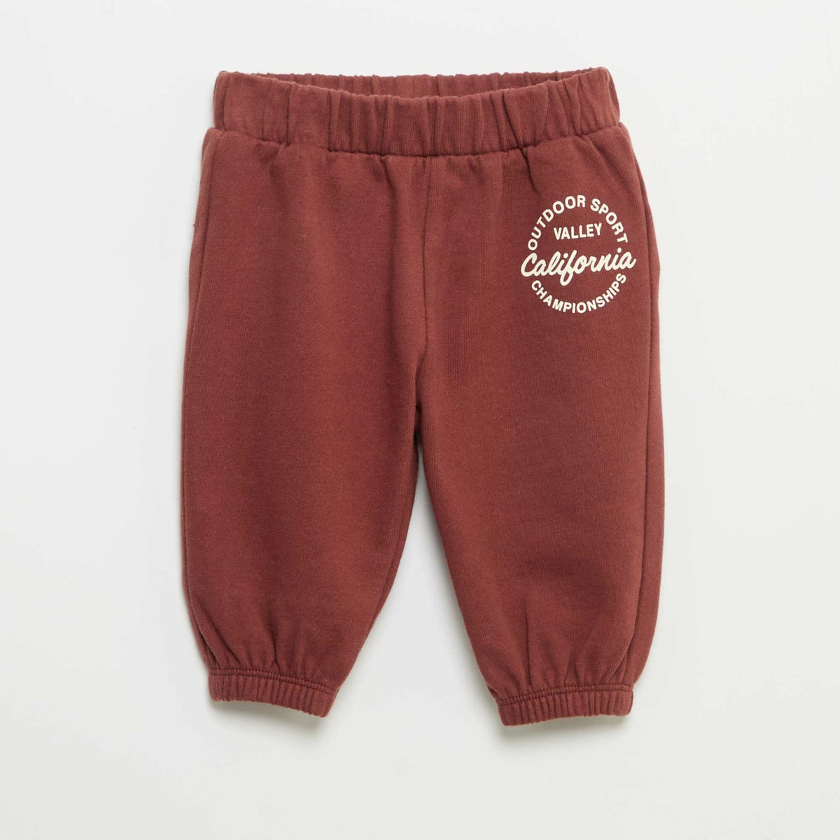 Ensemble 2 pièces - sweat + pantalon de jogging ROUGE