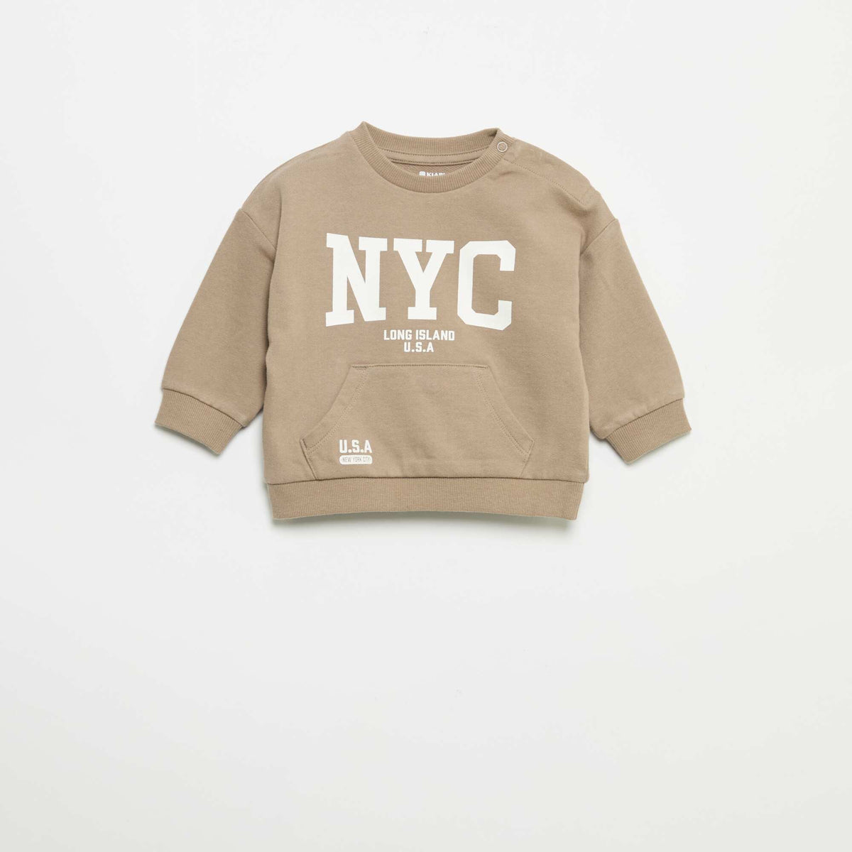 Ensemble 2 pièces - sweat + pantalon de jogging BEIGE