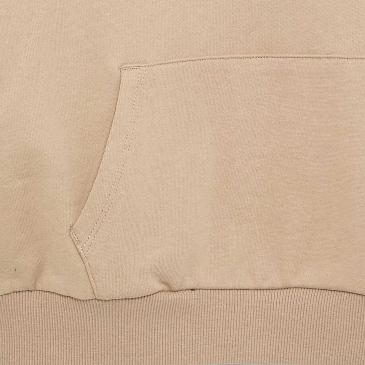 Sweat à capuche avec poche kangourou BEIGE