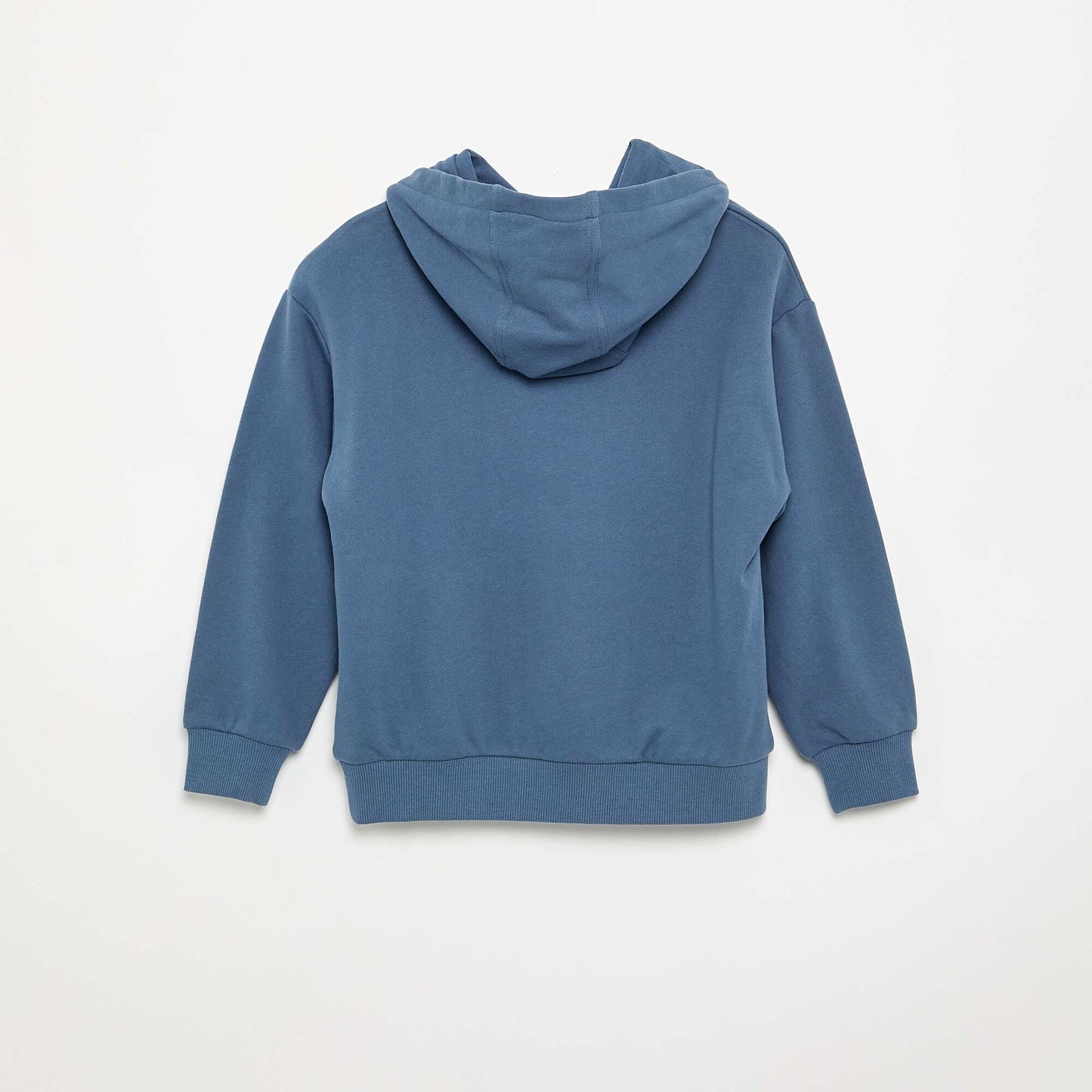Sweat à capuche avec poche kangourou BLEU