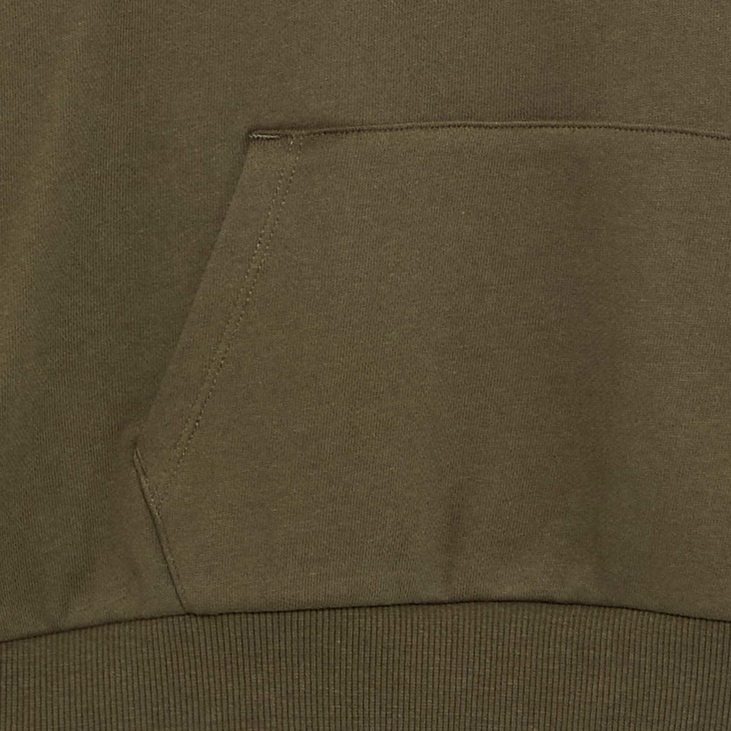 Sweat à capuche avec poche kangourou KAKI
