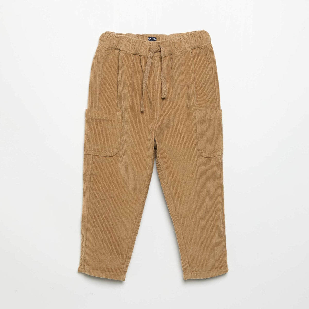 Pantalon en velours côtelé BEIGE