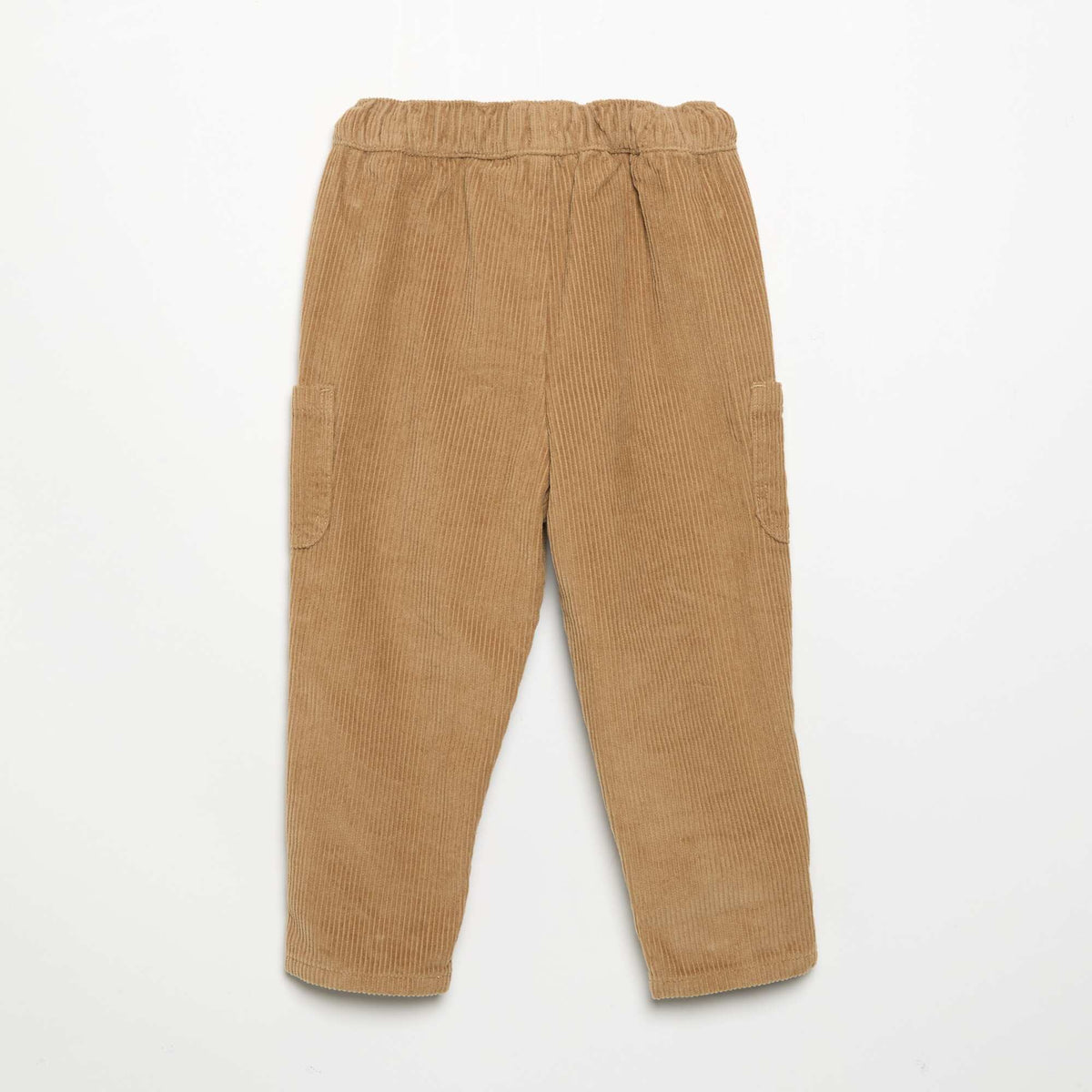 Pantalon en velours côtelé BEIGE