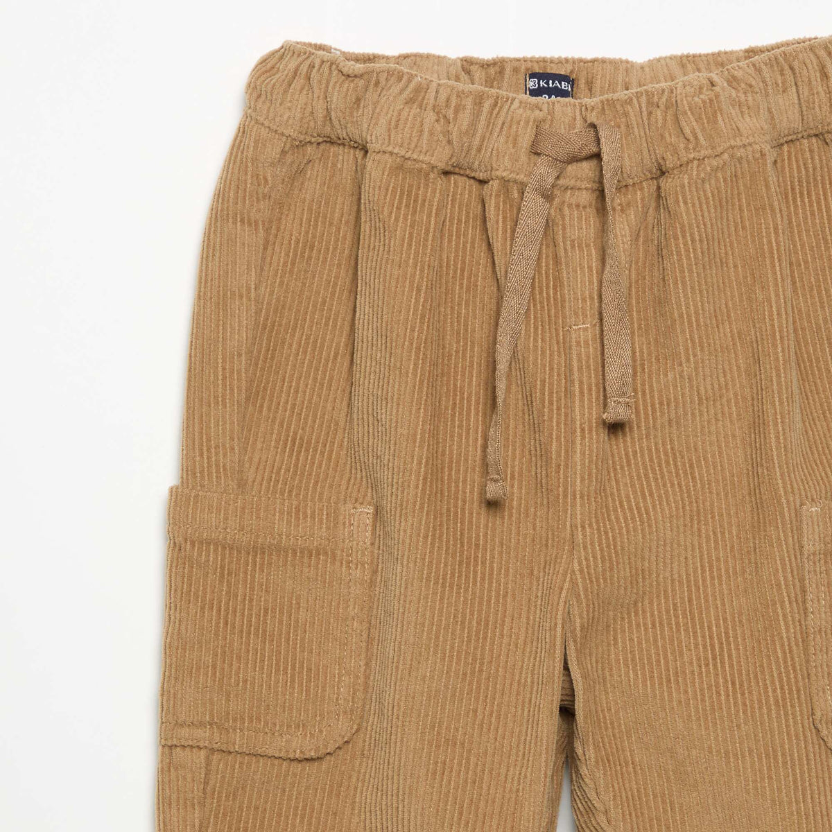 Pantalon en velours côtelé BEIGE