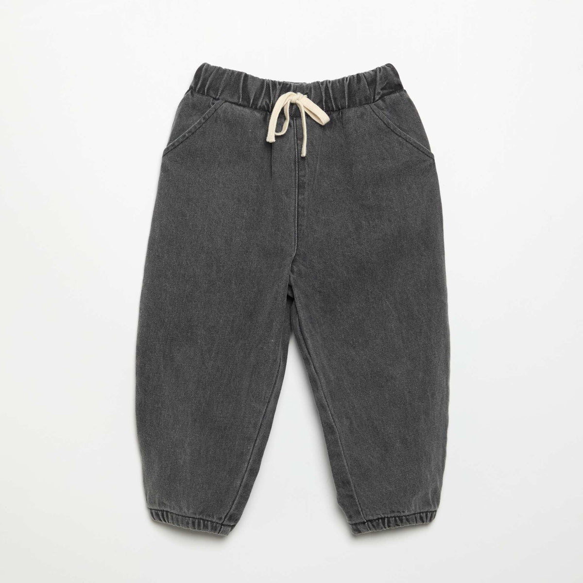 Pantalon de jogging en denim GRIS