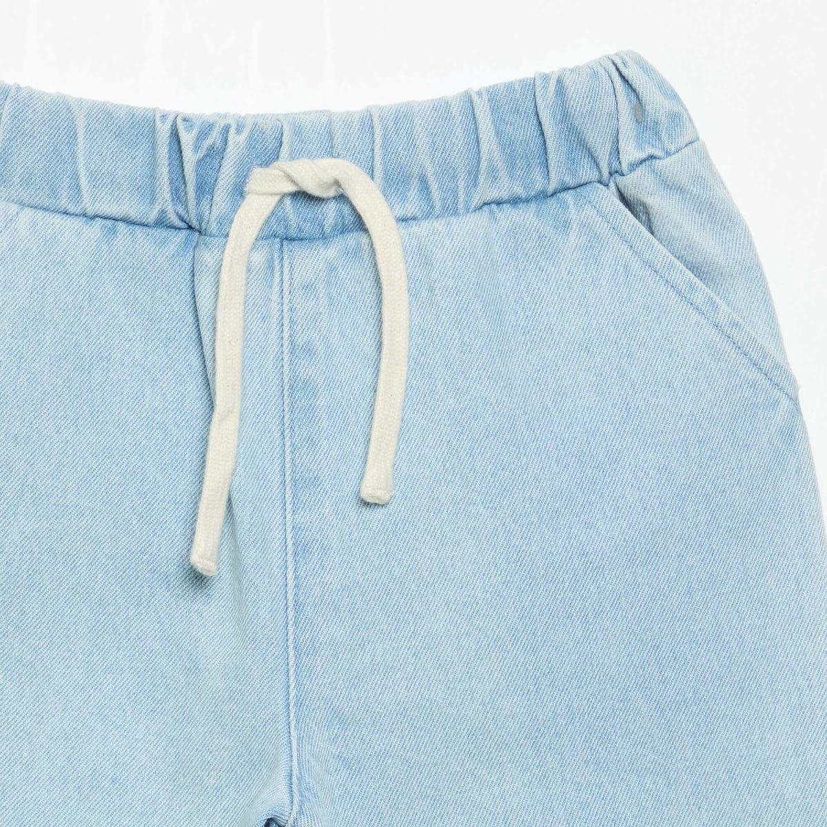 Pantalon de jogging en denim BLEU