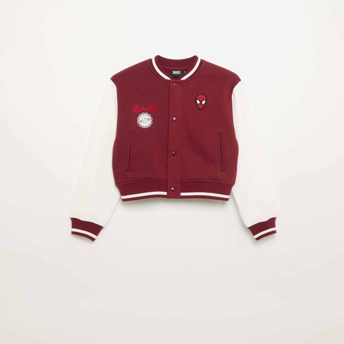 Veste en polaire 'Marvel' 'Spider-Man' ROUGE