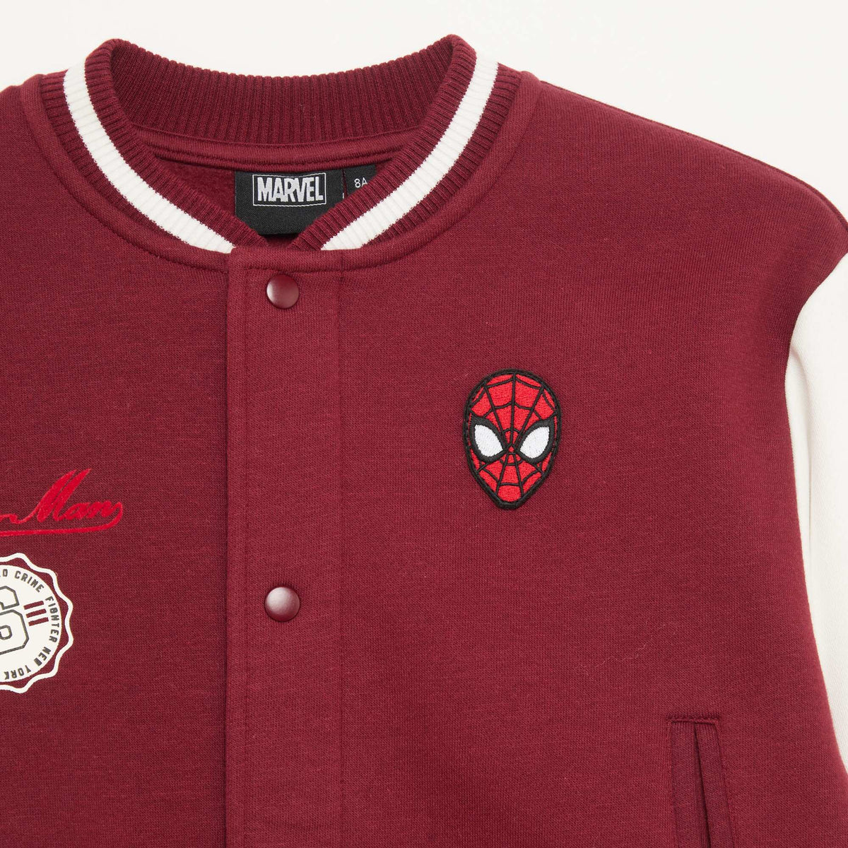 Veste en polaire 'Marvel' 'Spider-Man' ROUGE