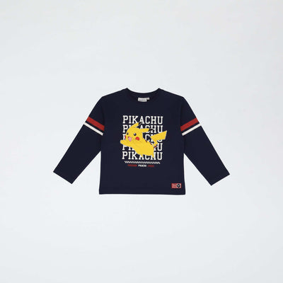 T-shirt 'Pokémon' imprimé à manches courtes BLEU