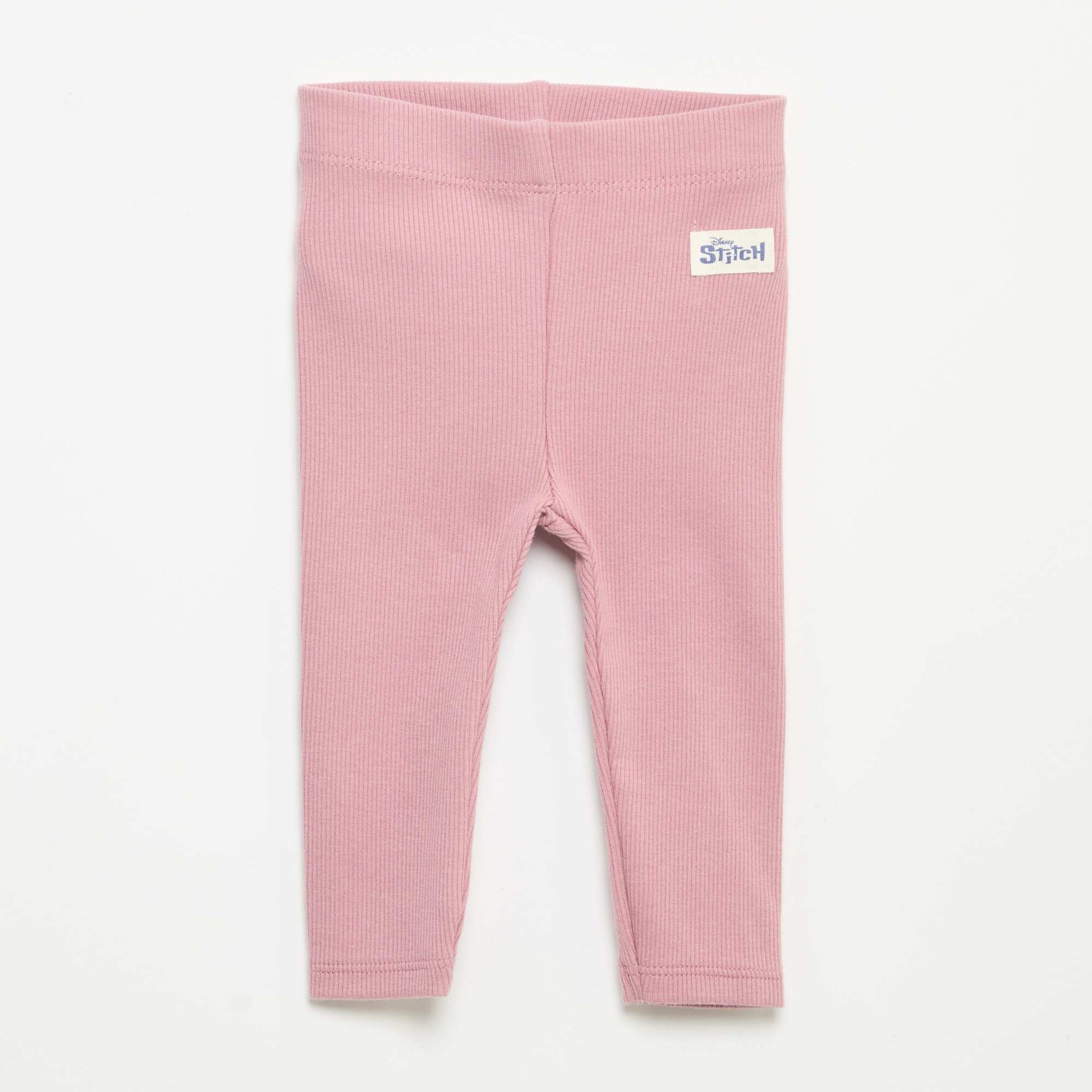 Lot de 2 leggings 'Disney' en maille côtelée BEIGE