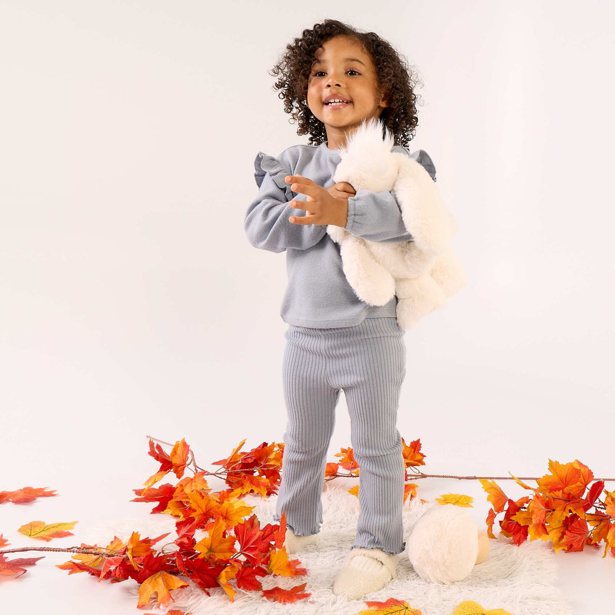 Ensemble 2 pièces - pull + legging BLEU