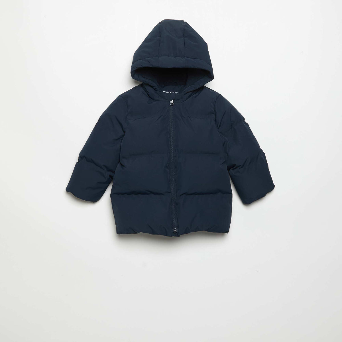 Doudoune matelassée à capuche BLEU
