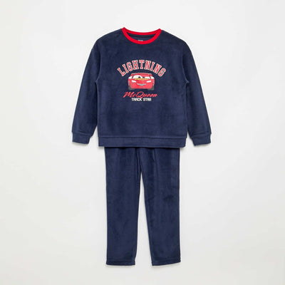 Pyjama 'Disney' 'Cars' 2 pièces - Sweat + pantalon BLEU