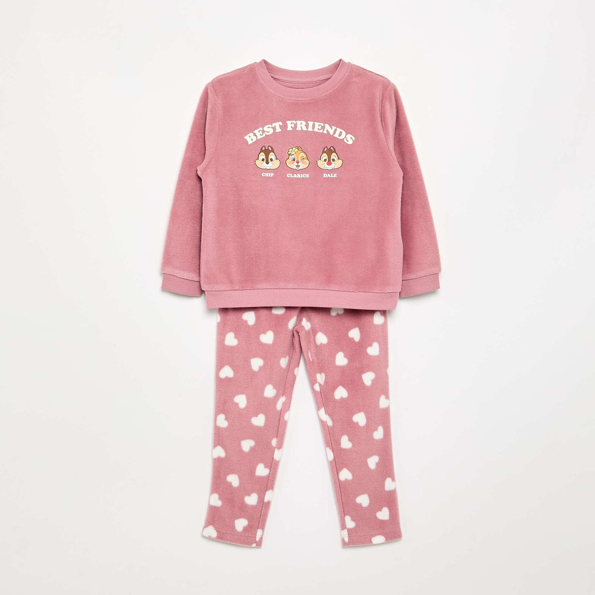 Pyjama 'Disney' 2 pièces - Sweat + pantalon ROSE