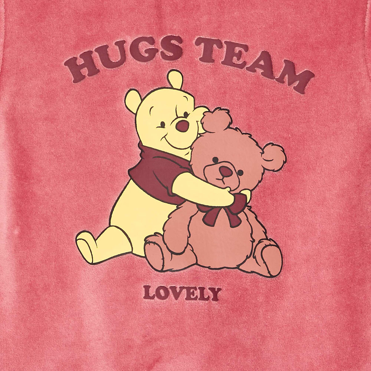Pyjama en velours 2 pièces 'Winnie' MARRON
