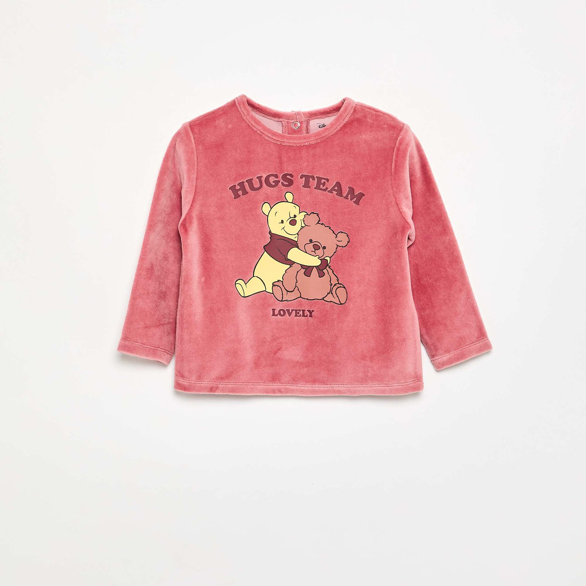 Pyjama en velours 2 pièces 'Winnie' MARRON