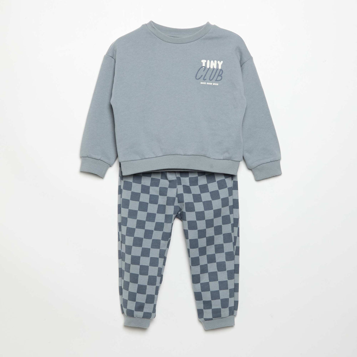 Ensemble 2 pièces - Sweat + pantalon de jogging GRIS