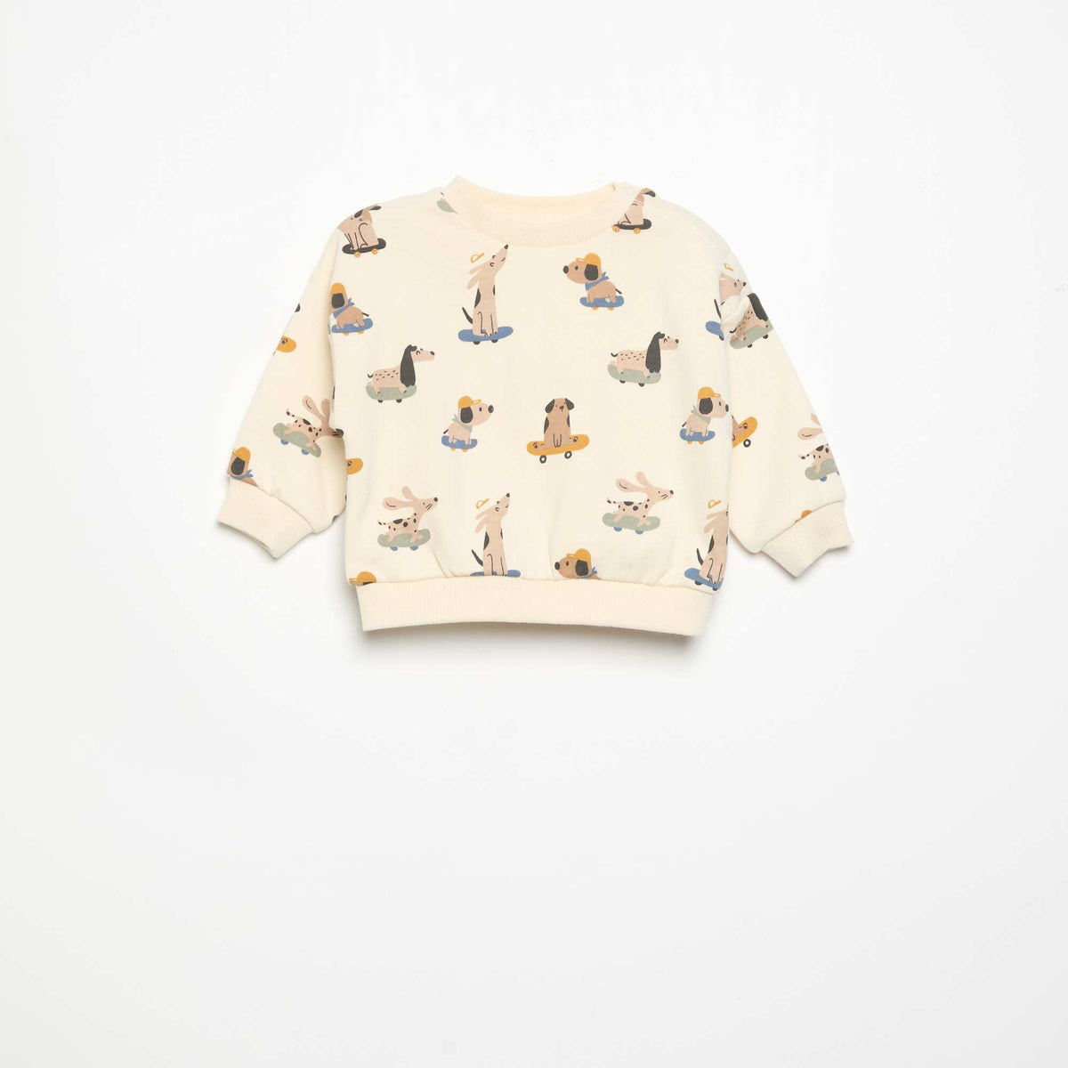 Ensemble 2 pièces - Sweat + pantalon de jogging BLANC