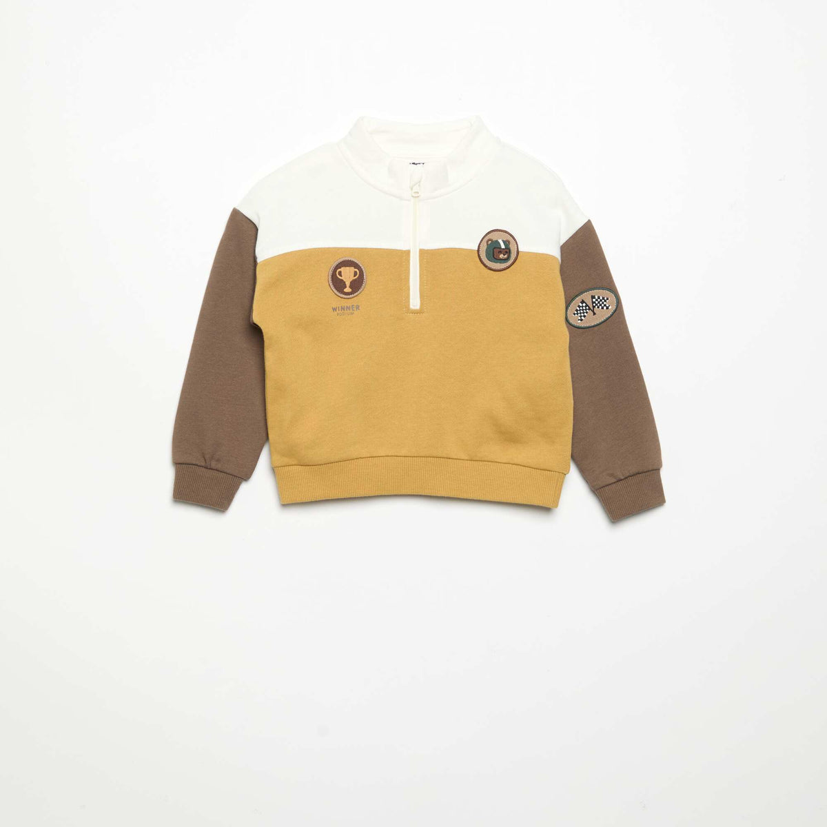 Ensemble sweat + pantalon de jogging JAUNE
