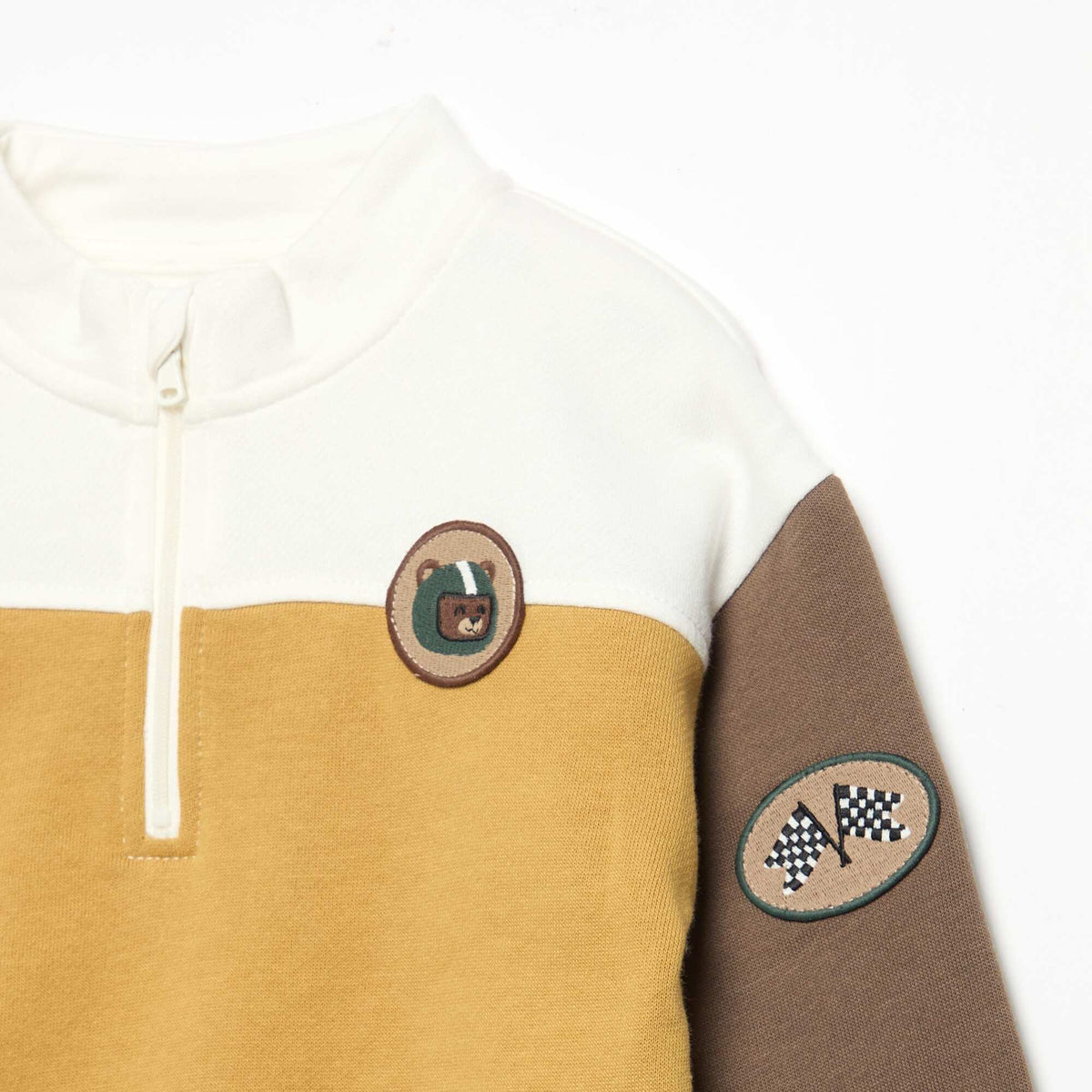 Ensemble sweat + pantalon de jogging JAUNE