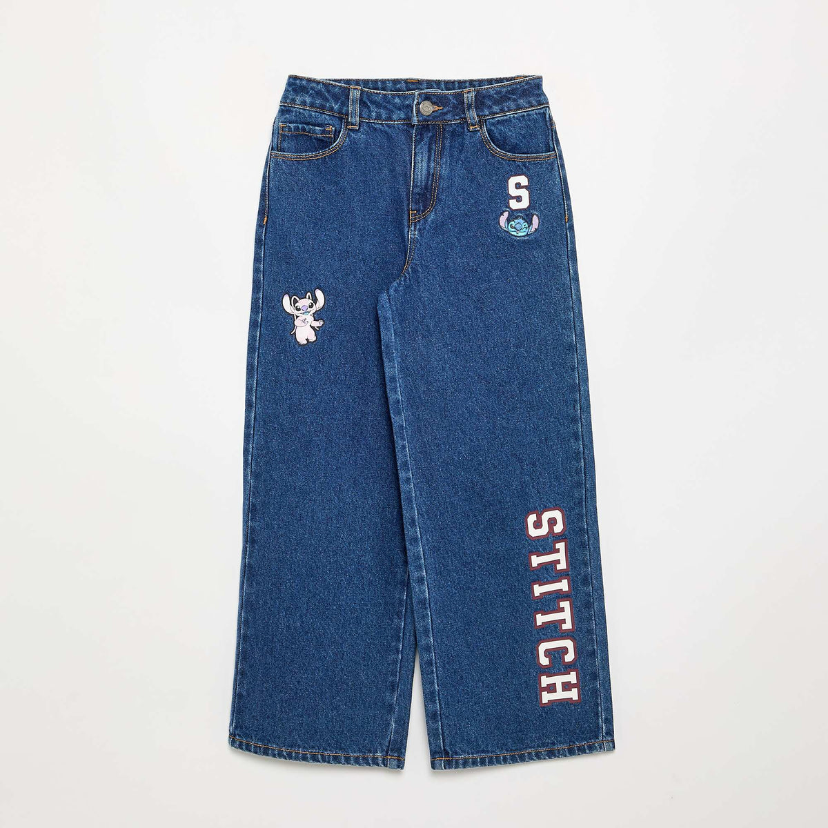 Pantalon 'Disney' 'Stitch' BLEU