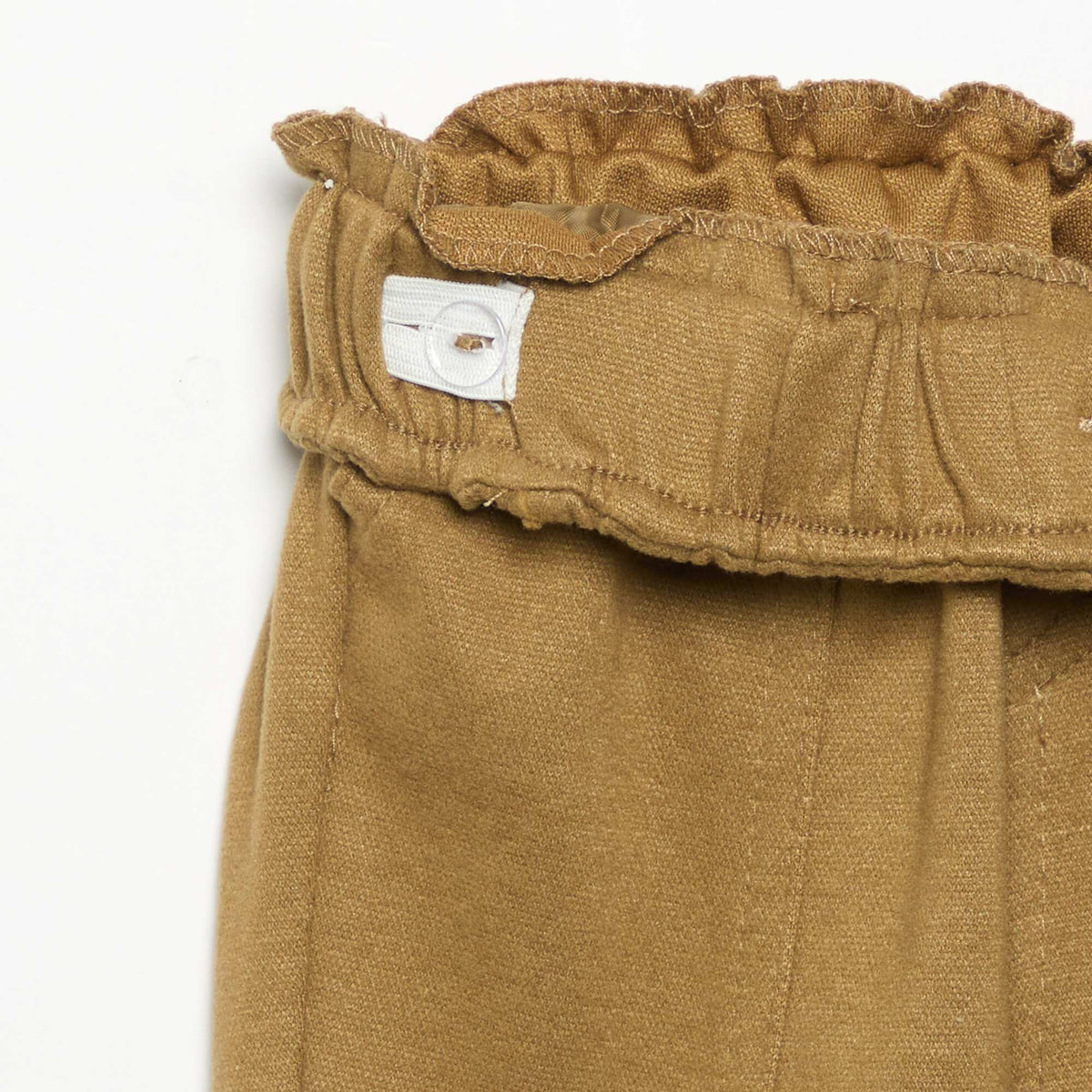 Pantalon en flanelle grattée VERT