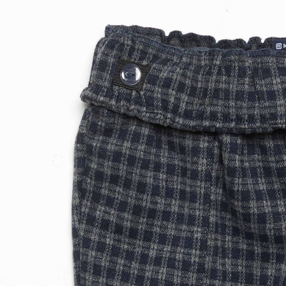 Pantalon en flanelle grattée BLEU