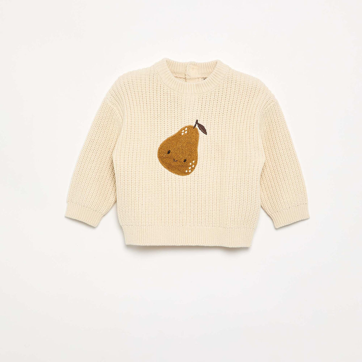 Pull à manches longues BEIGE