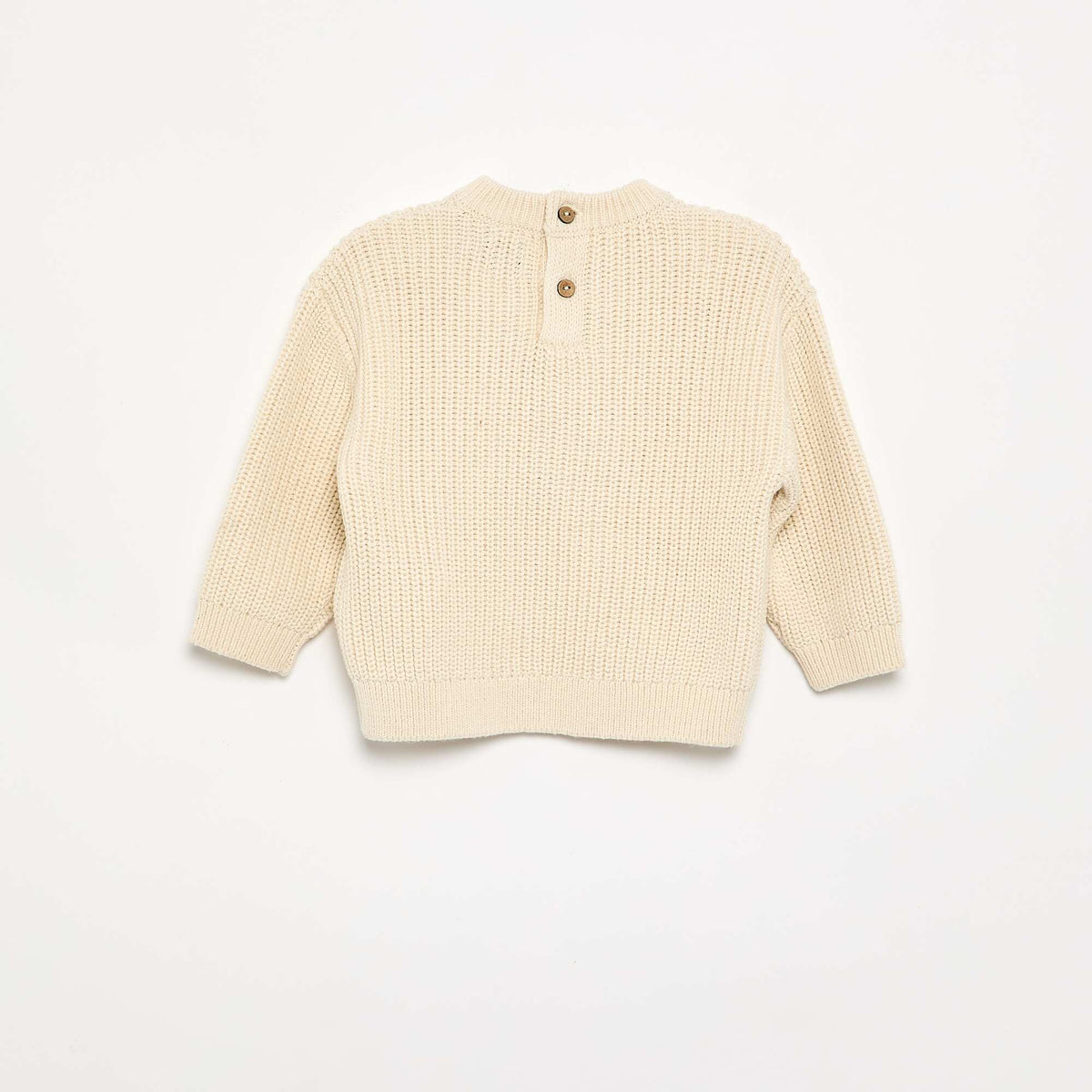 Pull à manches longues BEIGE