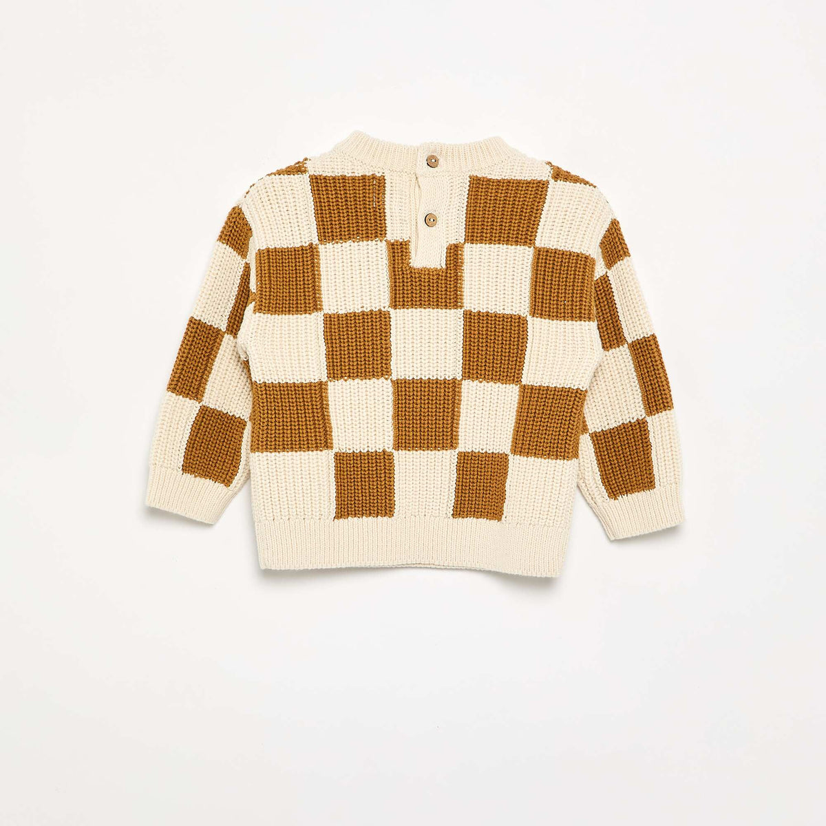 Pull à manches longues BEIGE