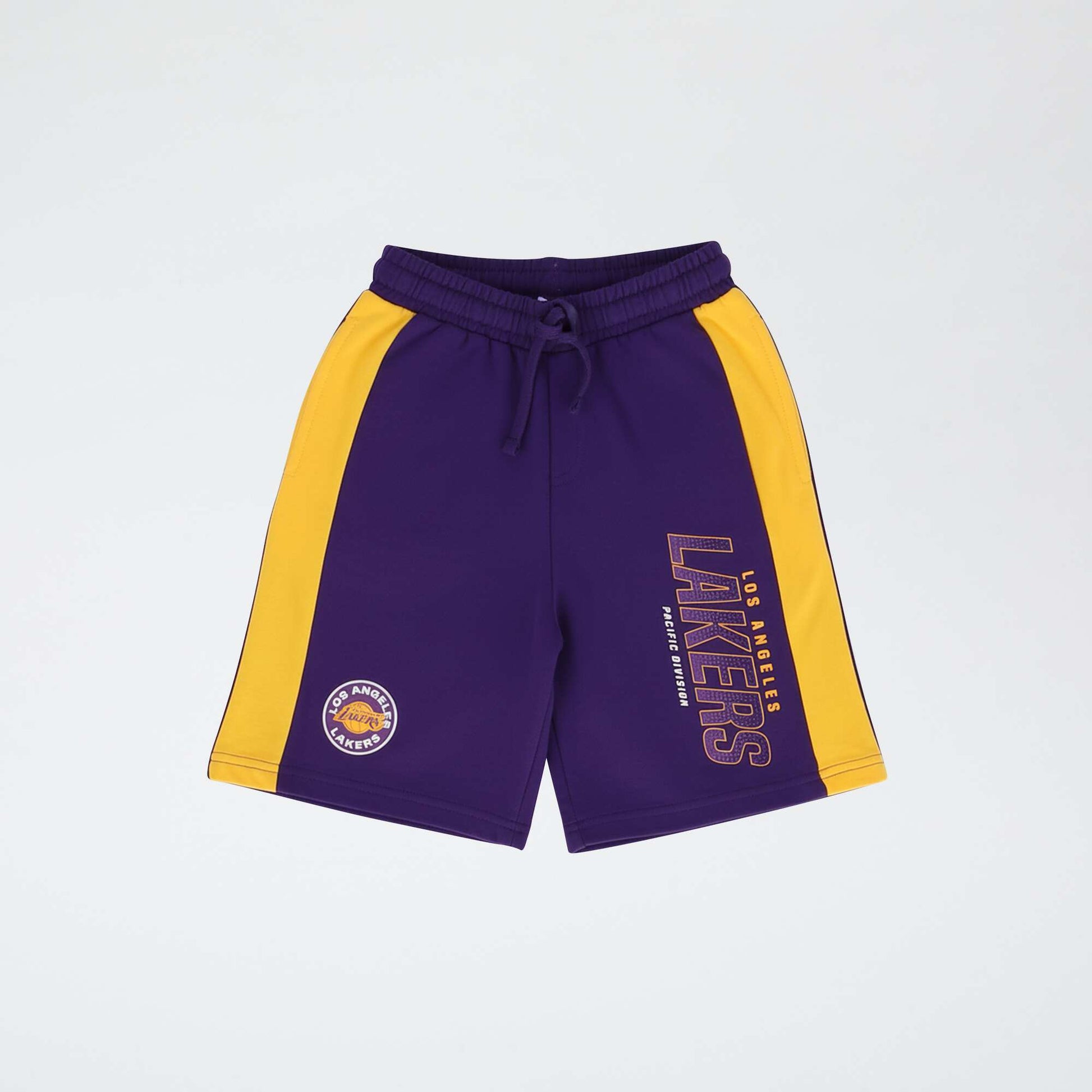 Ensemble 'NBA' 2 pièces  short + T-shirt GRIS