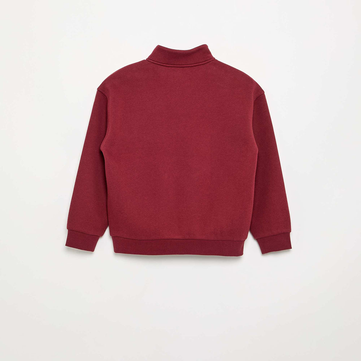 Sweat à col camionneur ROUGE
