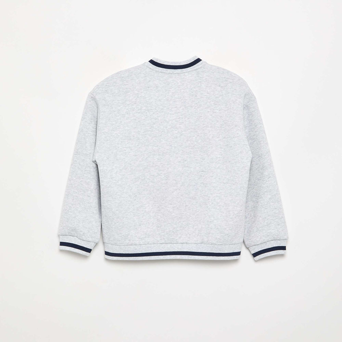 Veste bomber en polaire GRIS