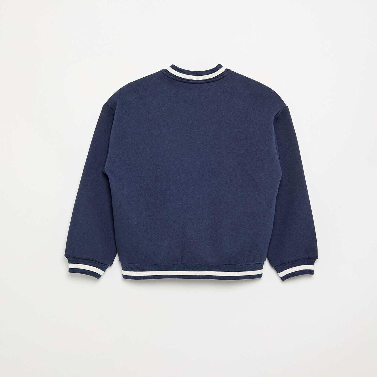 Veste bomber en polaire BLEU
