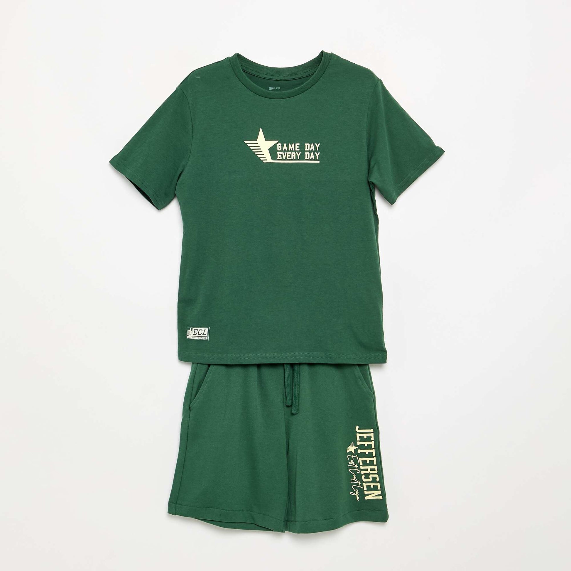 Ensemble short + t-shirt - 2 pièces VERT