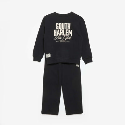 Ensemble jogging sweat + pantalon - 2 pièces NOIR