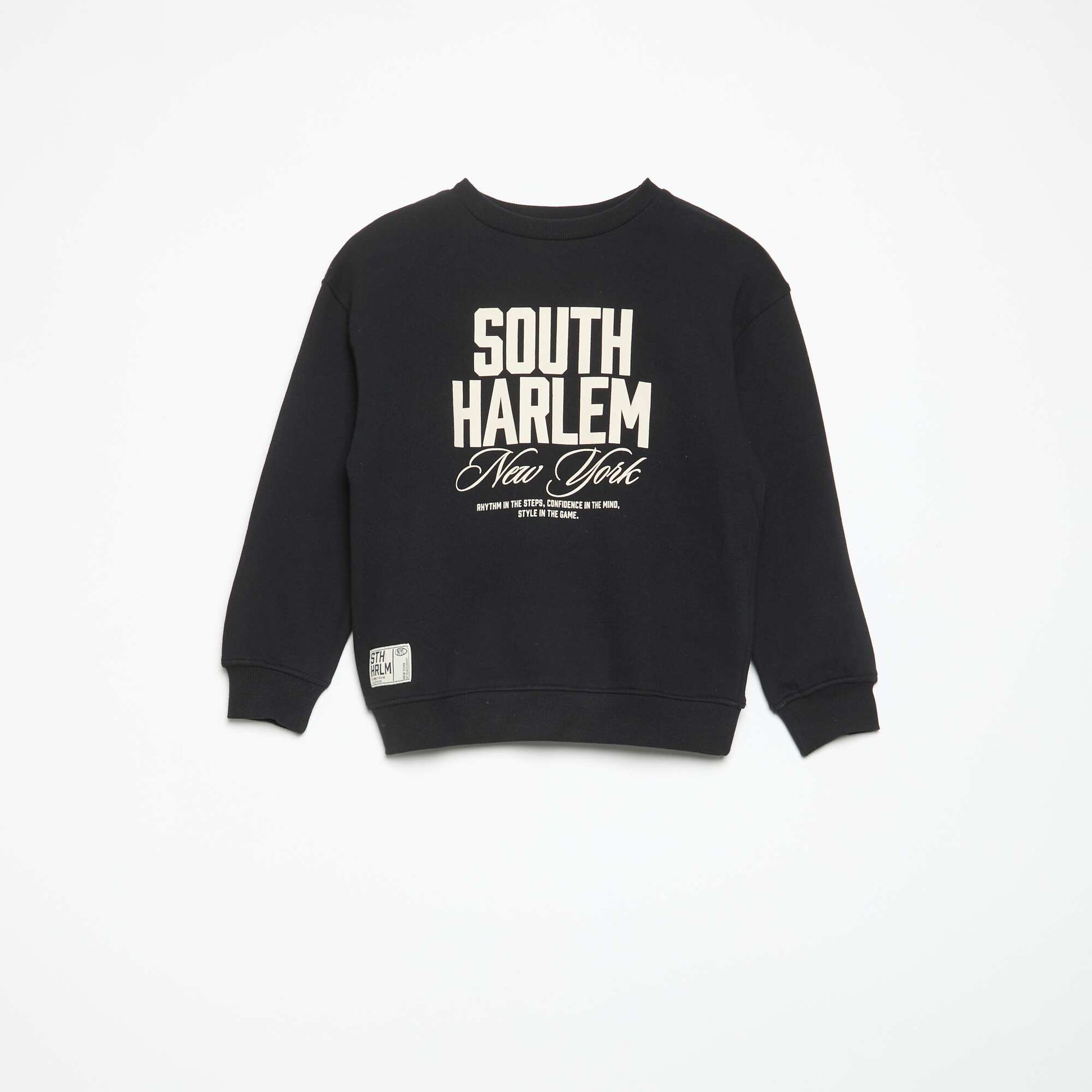 Ensemble jogging sweat + pantalon - 2 pièces NOIR
