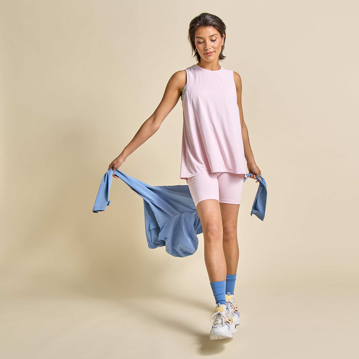 Débardeur fluide à emmanchures larges ROSE