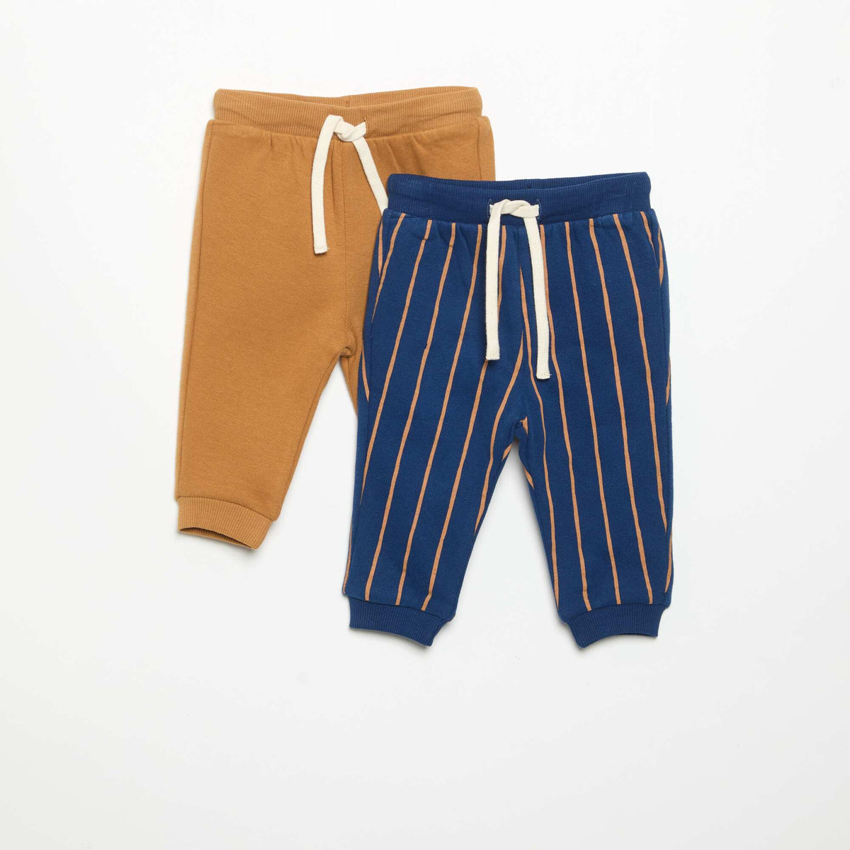 Lot de 2 pantalons en molleton BLEU