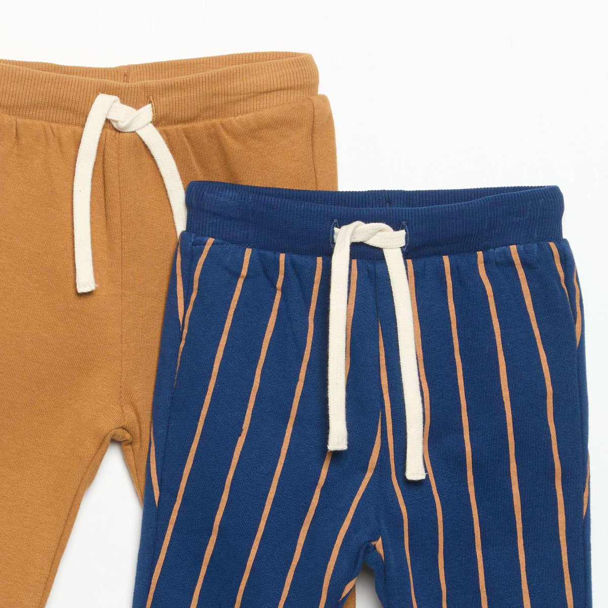 Lot de 2 pantalons en molleton BLEU